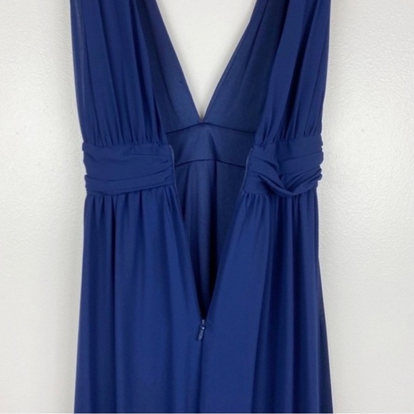 Lulu's Heavenly Hues Navy Blue Maxi Dress Size M - Picture 4 of 9